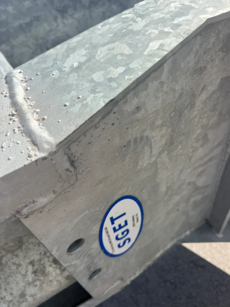 SGET End Terminal post-impact — Incident 3, photo 11