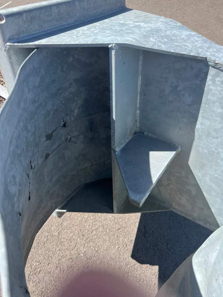 SGET End Terminal post-impact — Incident 1, photo 3