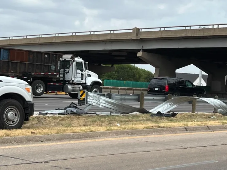 SGET End Terminal post-impact — Incident 2, photo 2