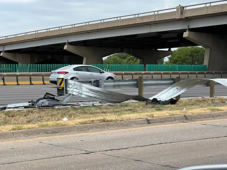 SGET End Terminal post-impact — Incident 2, photo 3