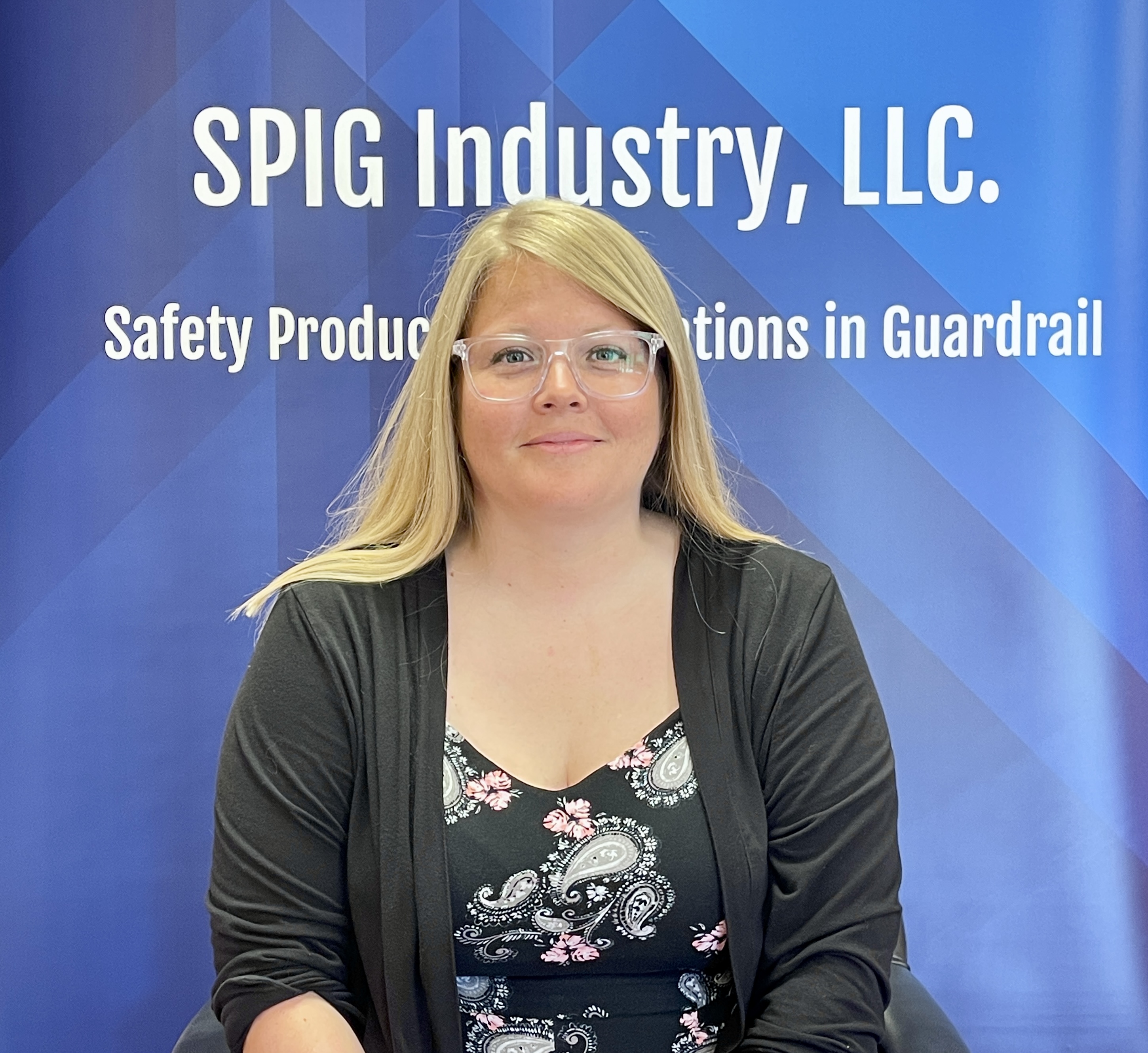 Jennifer McGlothlin, Office Administrator and Quality Control Manager at SPIG Industry